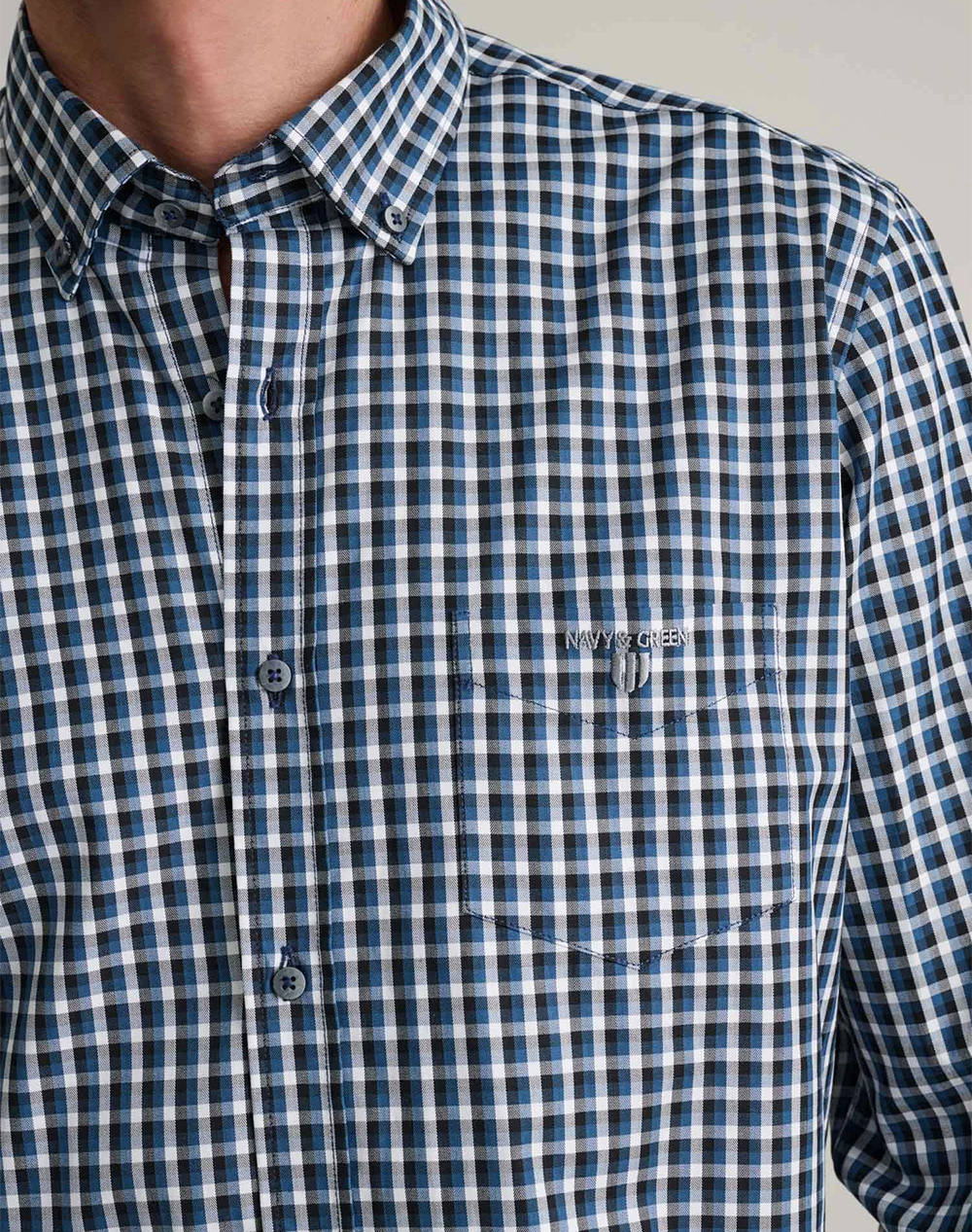 NAVY&GREEN РИЗА COMFORT FIT