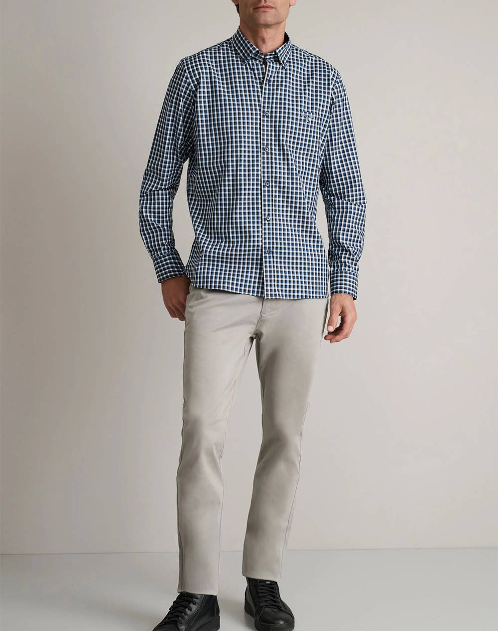 NAVY&GREEN РИЗА COMFORT FIT