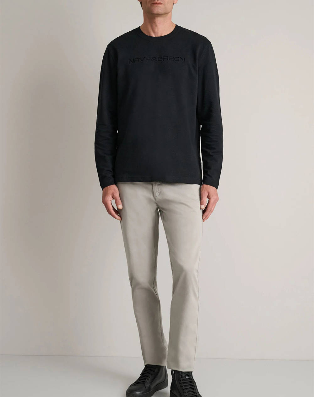 NAVY&GREEN БЛУЗА