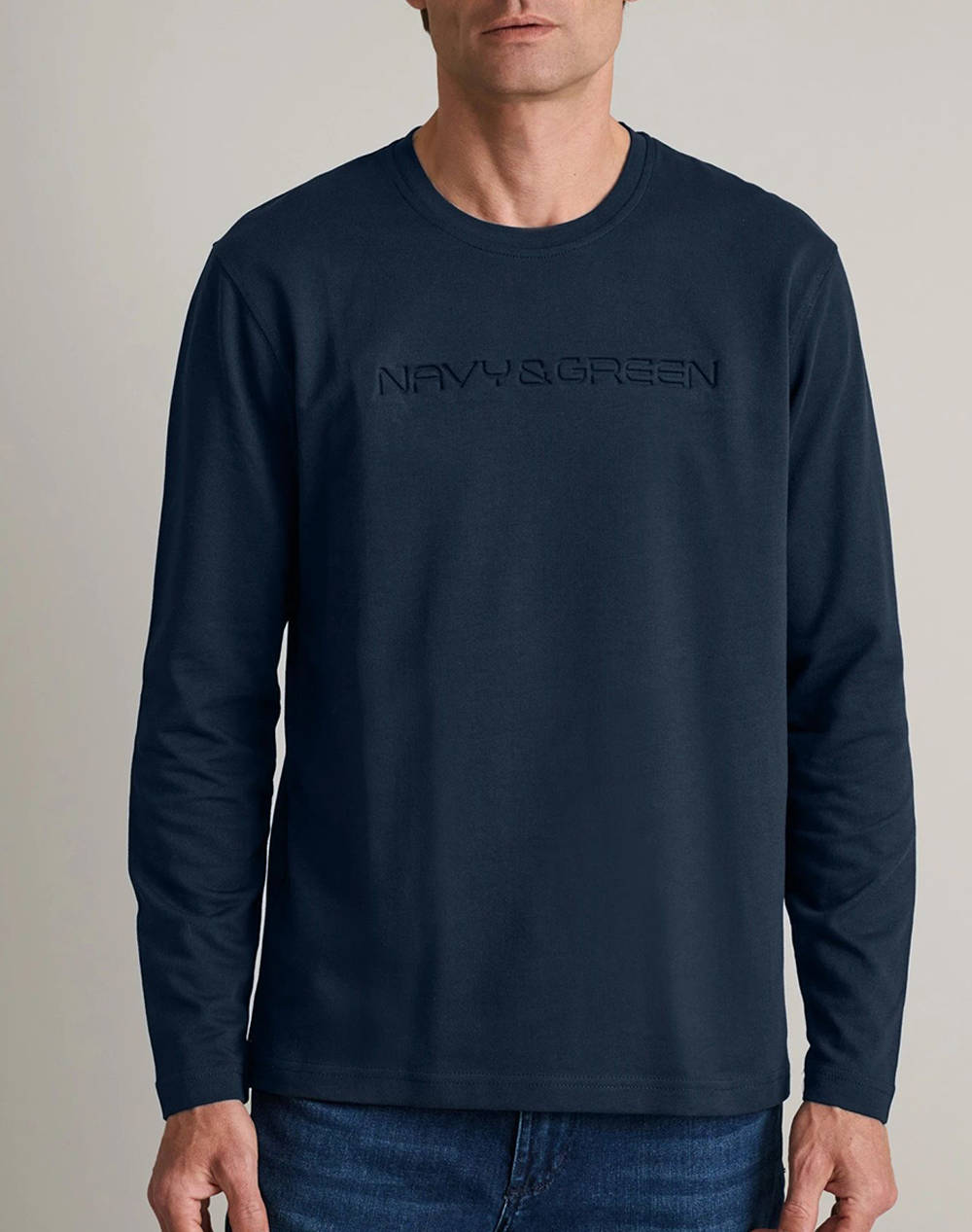 NAVY&GREEN БЛУЗА