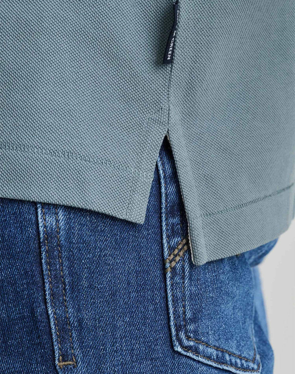 NAVY&GREEN POLO БЛУЗА