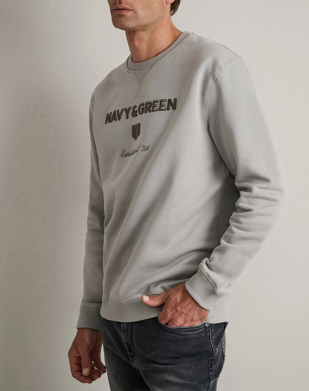 NAVY&GREEN БЛУЗА M/M