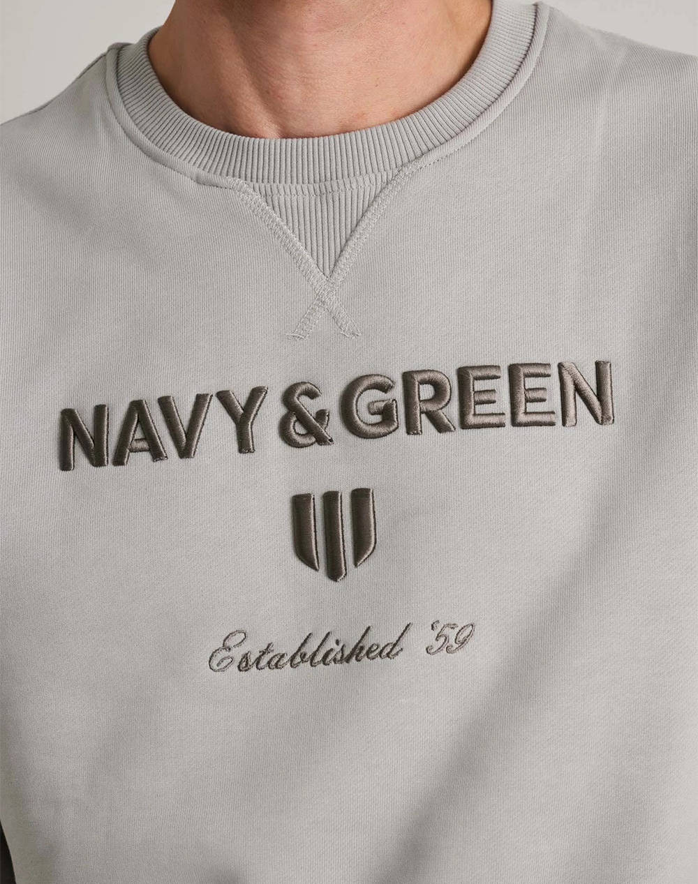 NAVY&GREEN БЛУЗА M/M