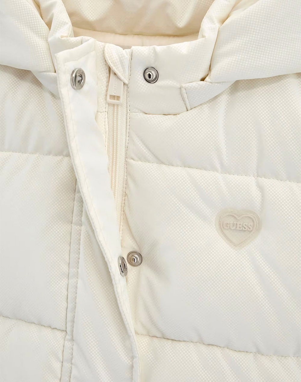 GUESS HOODED LS PADDED PUFFER W/ZIP ЯКЕ CHILD GIRL