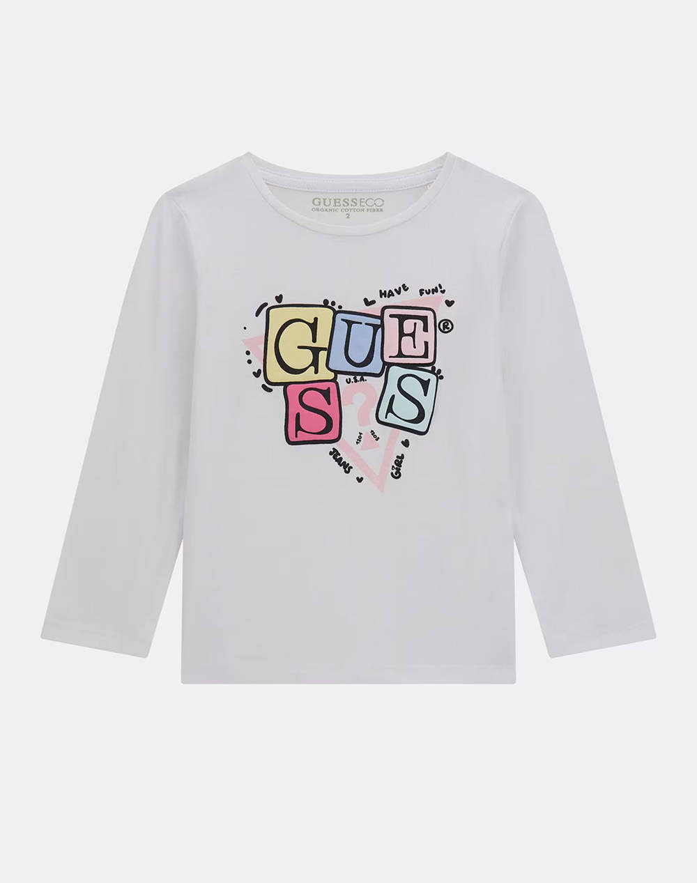 GUESS LS T-SHIRT BLOUSE GIRL МОМИЧЕ