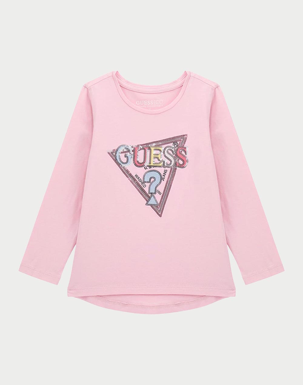 GUESS HIGH LOW LS T-SHIRT BLOUSE GIRL МОМИЧЕ