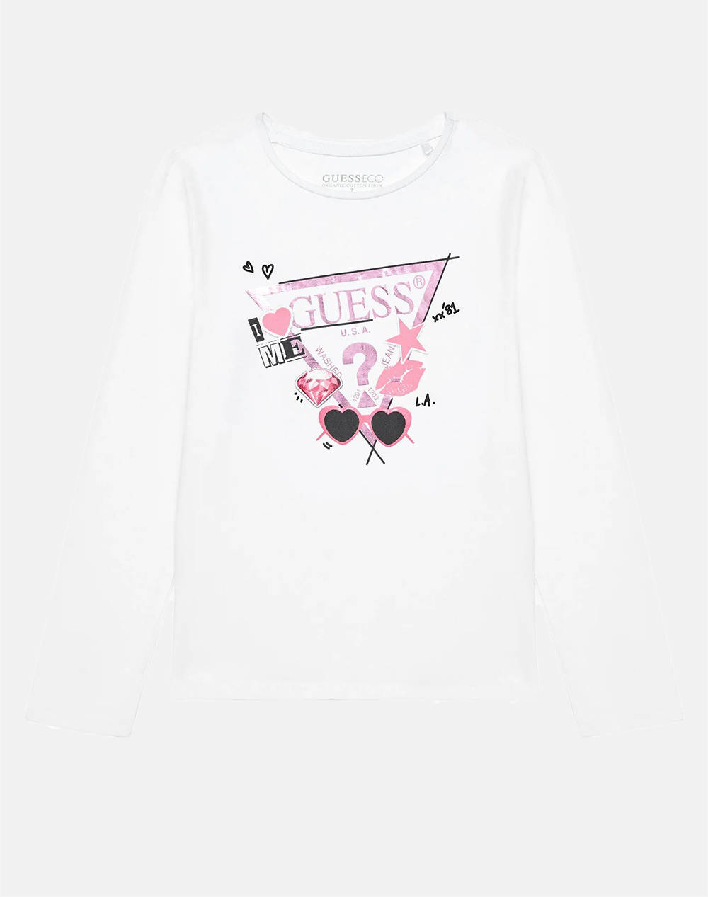 GUESS LS T-SHIRT ДЕТСКА БЛУЗА GIRL