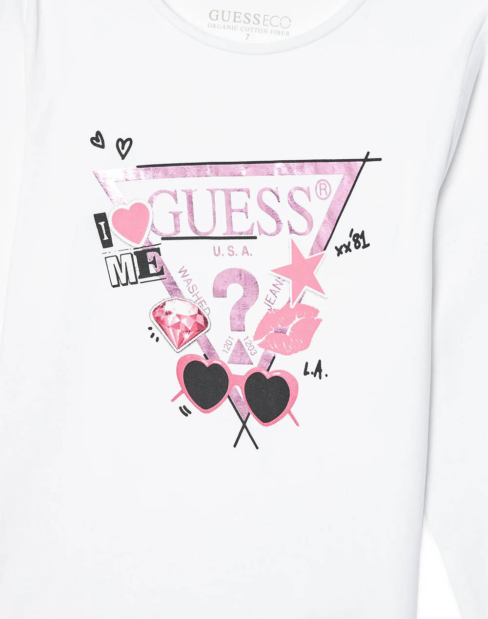 GUESS LS T-SHIRT ДЕТСКА БЛУЗА GIRL