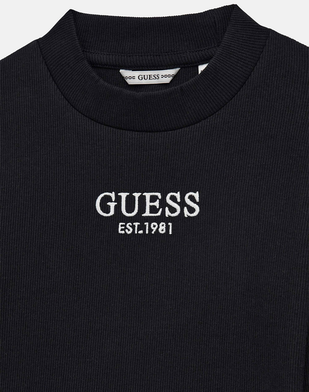 GUESS STRETCH RIB LS T-SHIRT INDIA CHILDREN GIRL