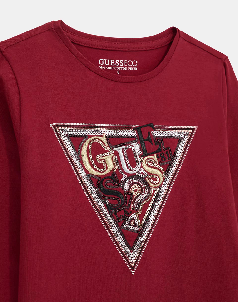 GUESS LS T-SHIRT W/SEQUINS БЛУЗА CHILD GIRL