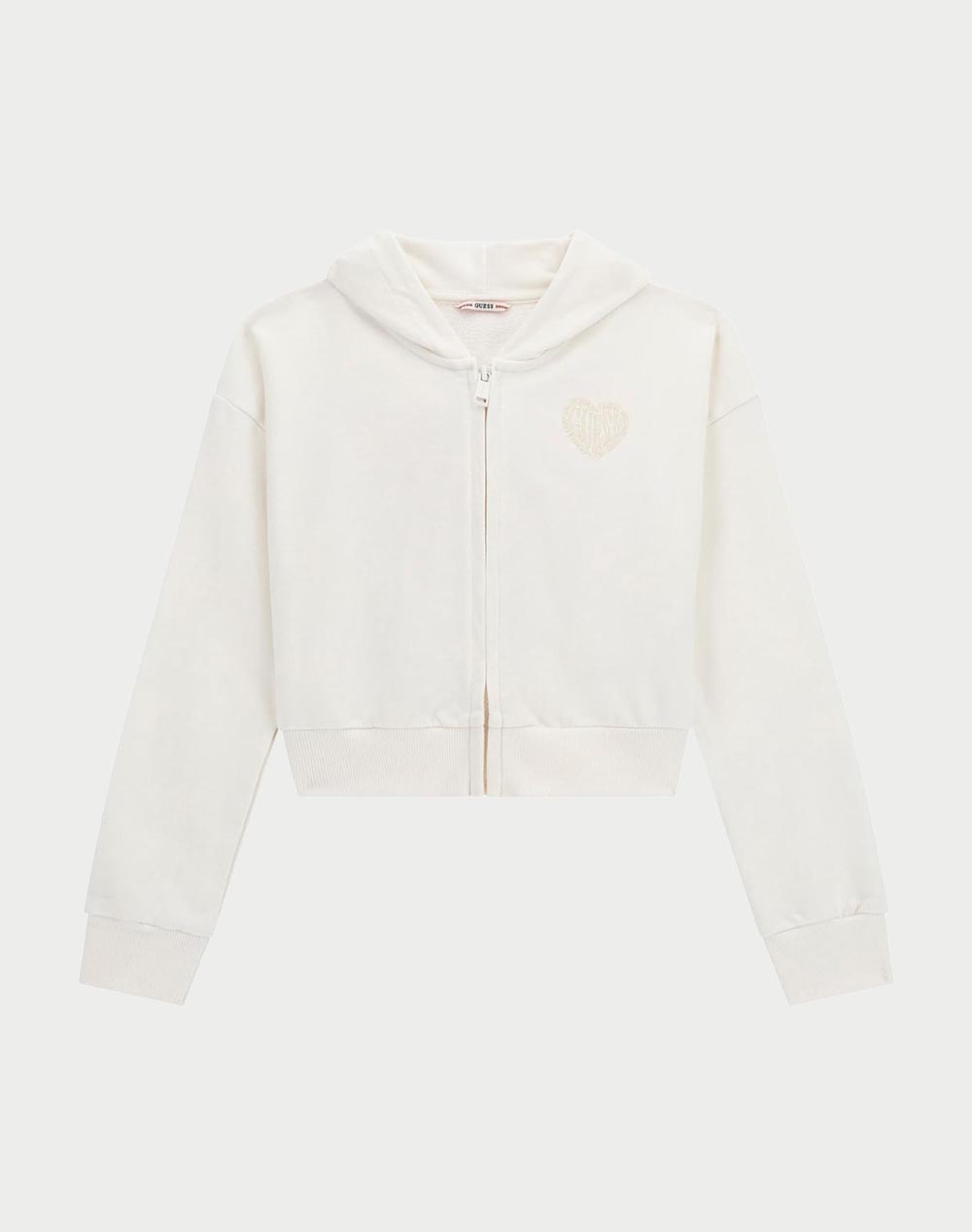GUESS HOODED LS ACTIVE TOP W/ZIP ДЕТСКИ СУИТШЪР GIRL