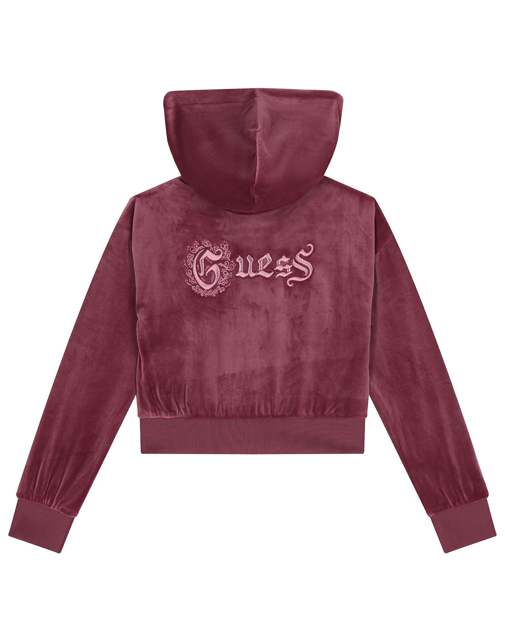 GUESS HOODED ACTIVE TOP WITH ZIP SWEATSHIRT CHILD GIRL