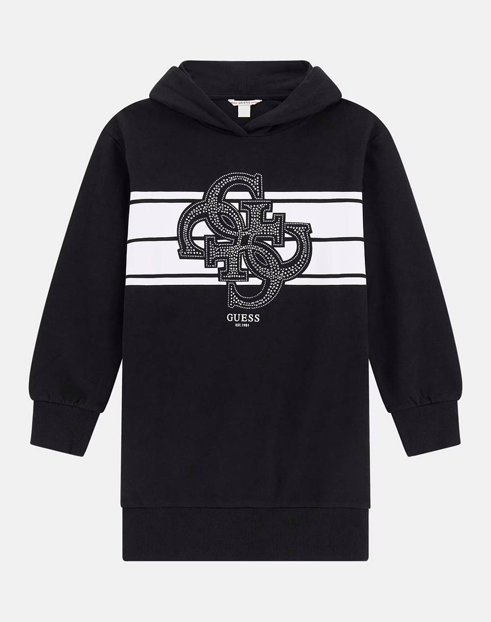 GUESS HOODED LS ACTIVE DRESS DRESS GIRL МОМИЧЕ