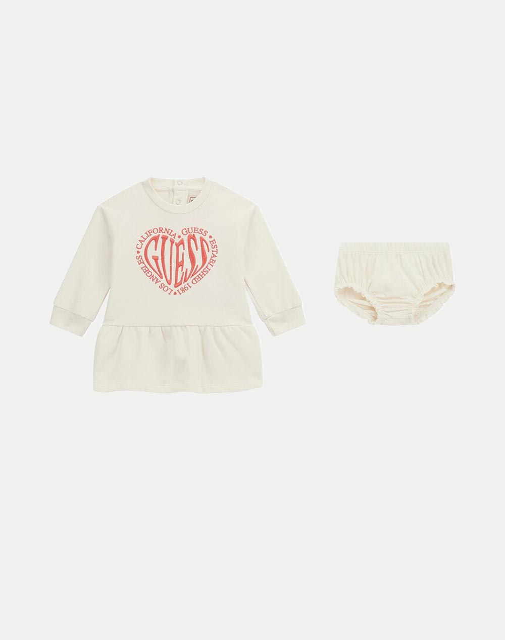 GUESS SET LS ACTIVE DRESS+PANTIES DRESS CHILDREN GIRL
