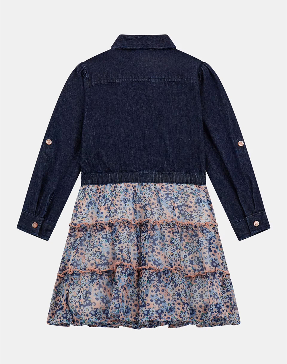 GUESS MIXED FABRICS ADJ. LS DRESS DRESS CHILD GIRL