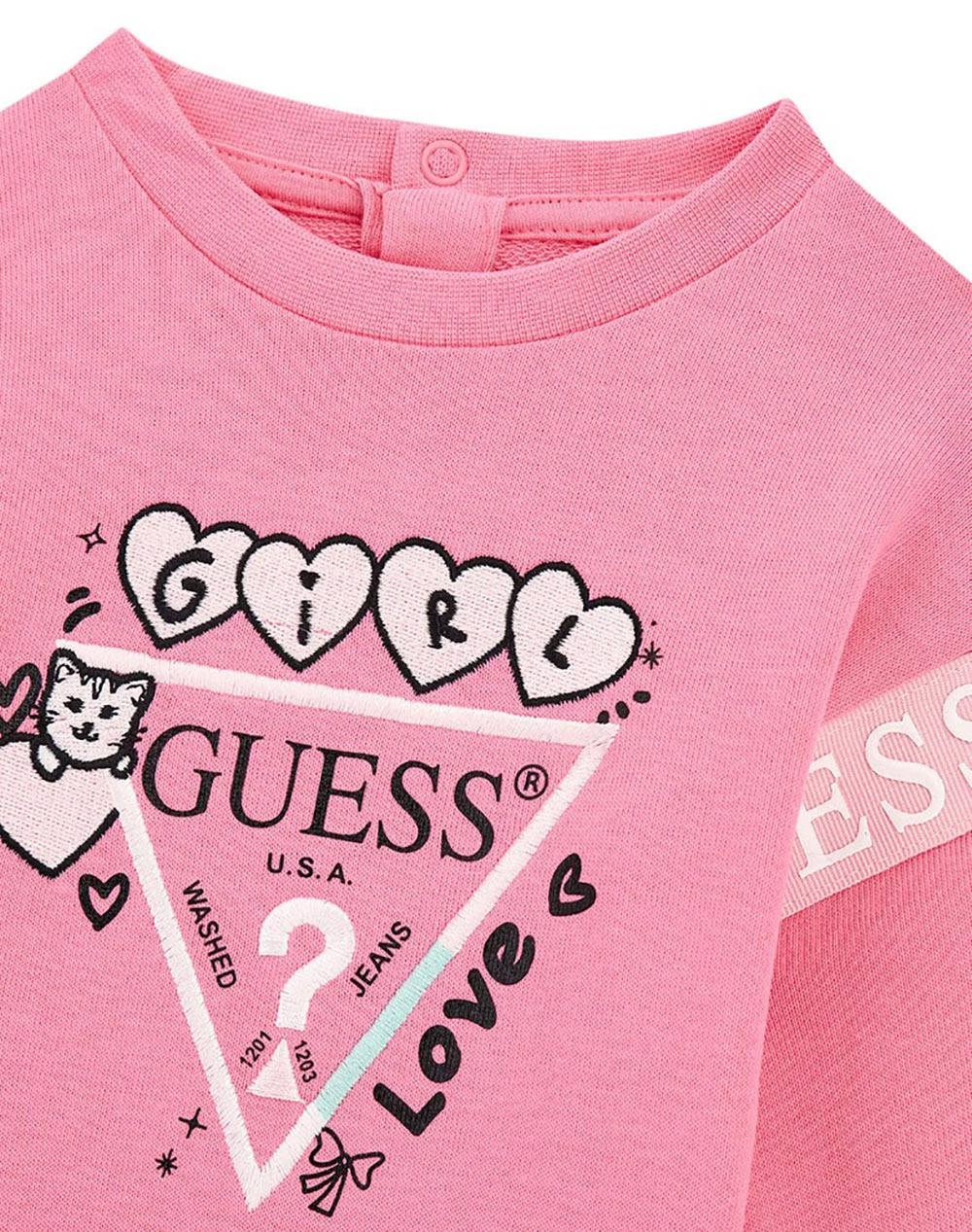 GUESS SET LS ACTIVE TOP+ACTIVE PANTS SET ДЕТСКО GIRL