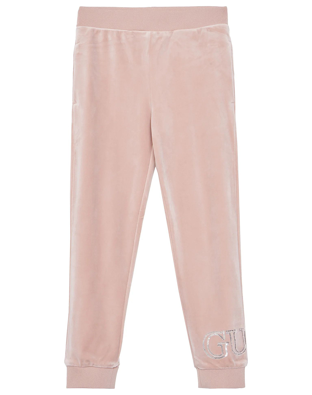 GUESS SET VELVET LS ACTIVE TOP+PANTS SET CHILD GIRL