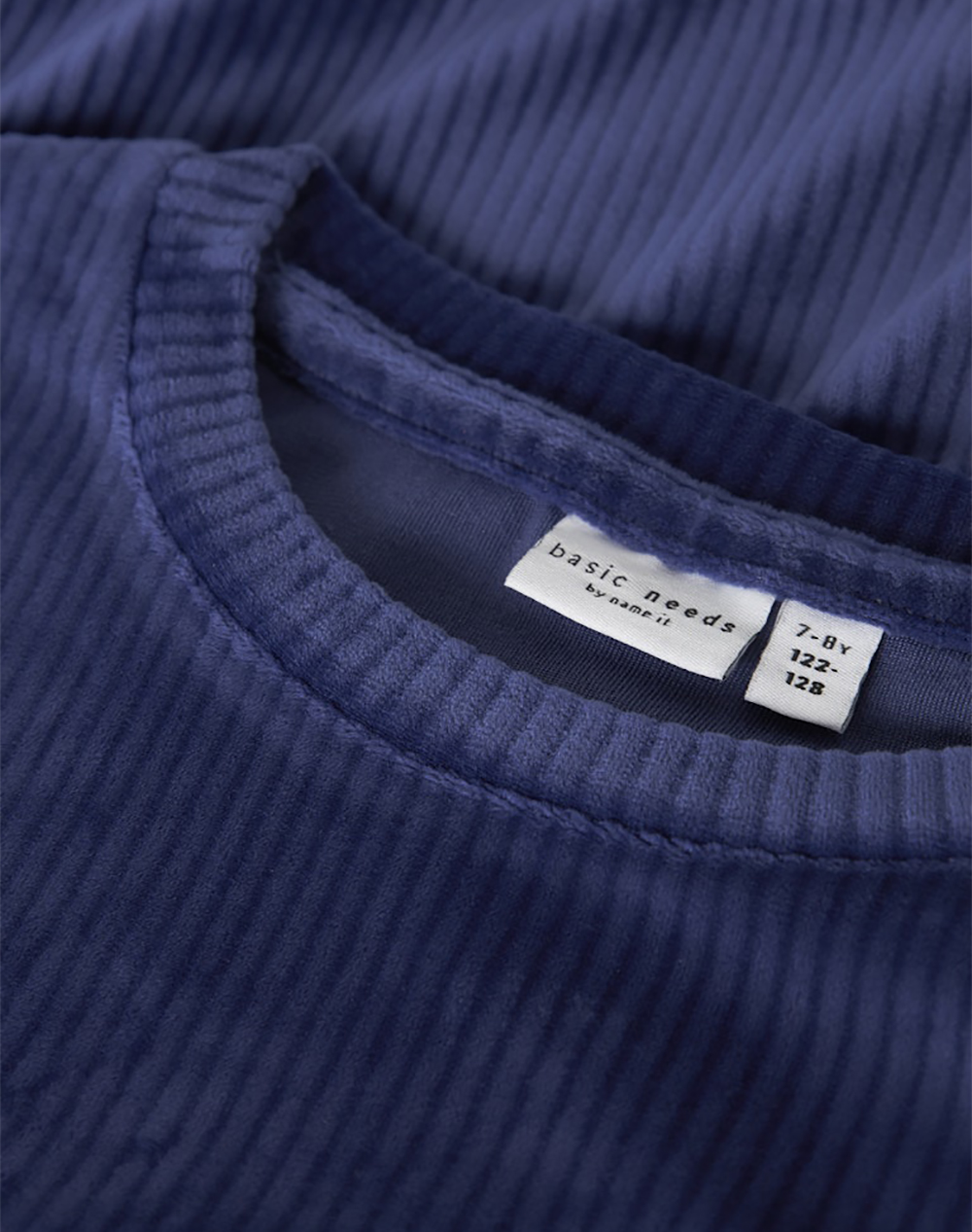 NAME IT NKFVELOA LS VELVET SHORT TOP