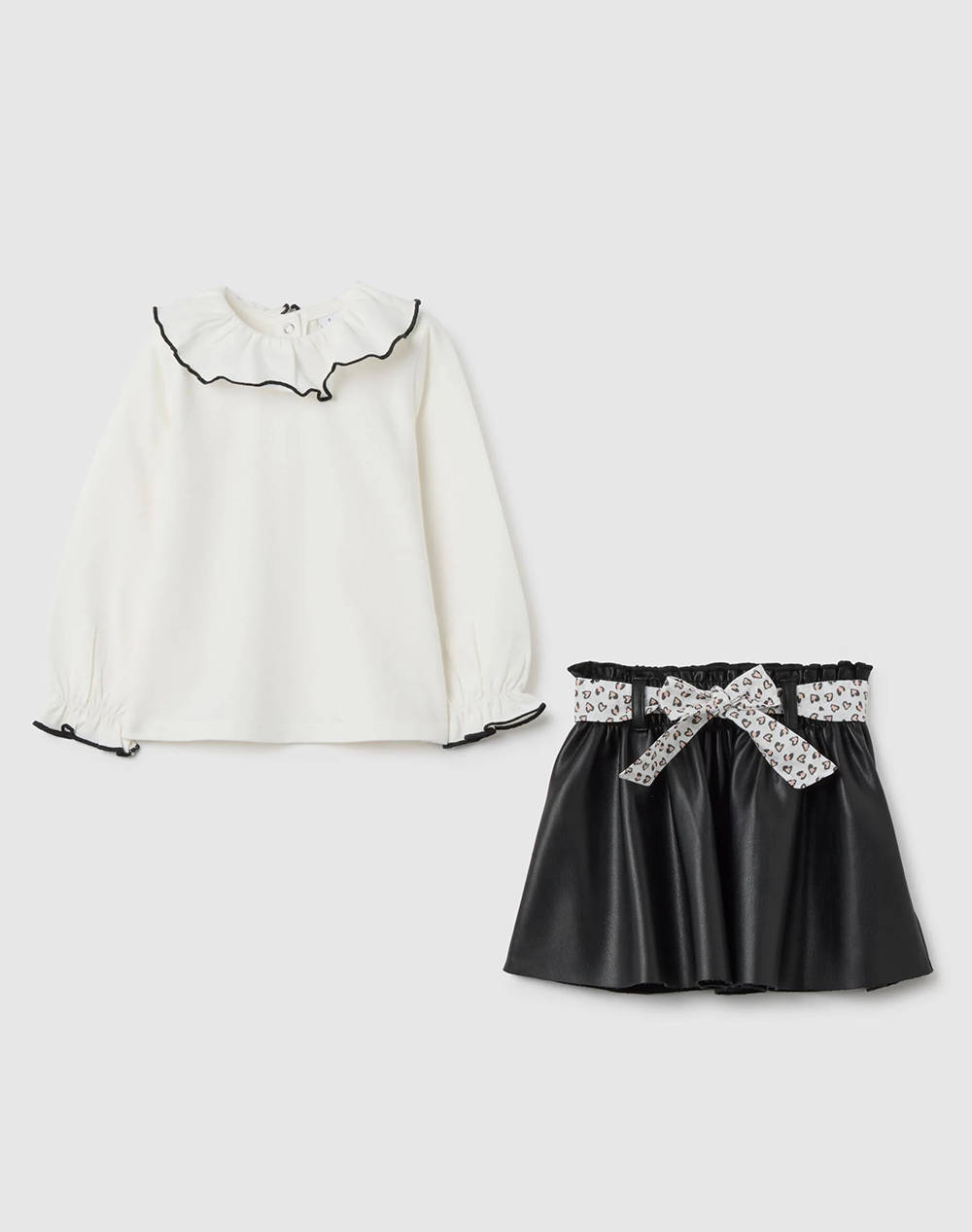 OVS SET T-SHIRT W/SKIRT
