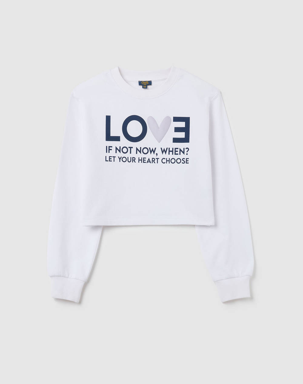 OVS SWEATSHIRT ROUND PRINT