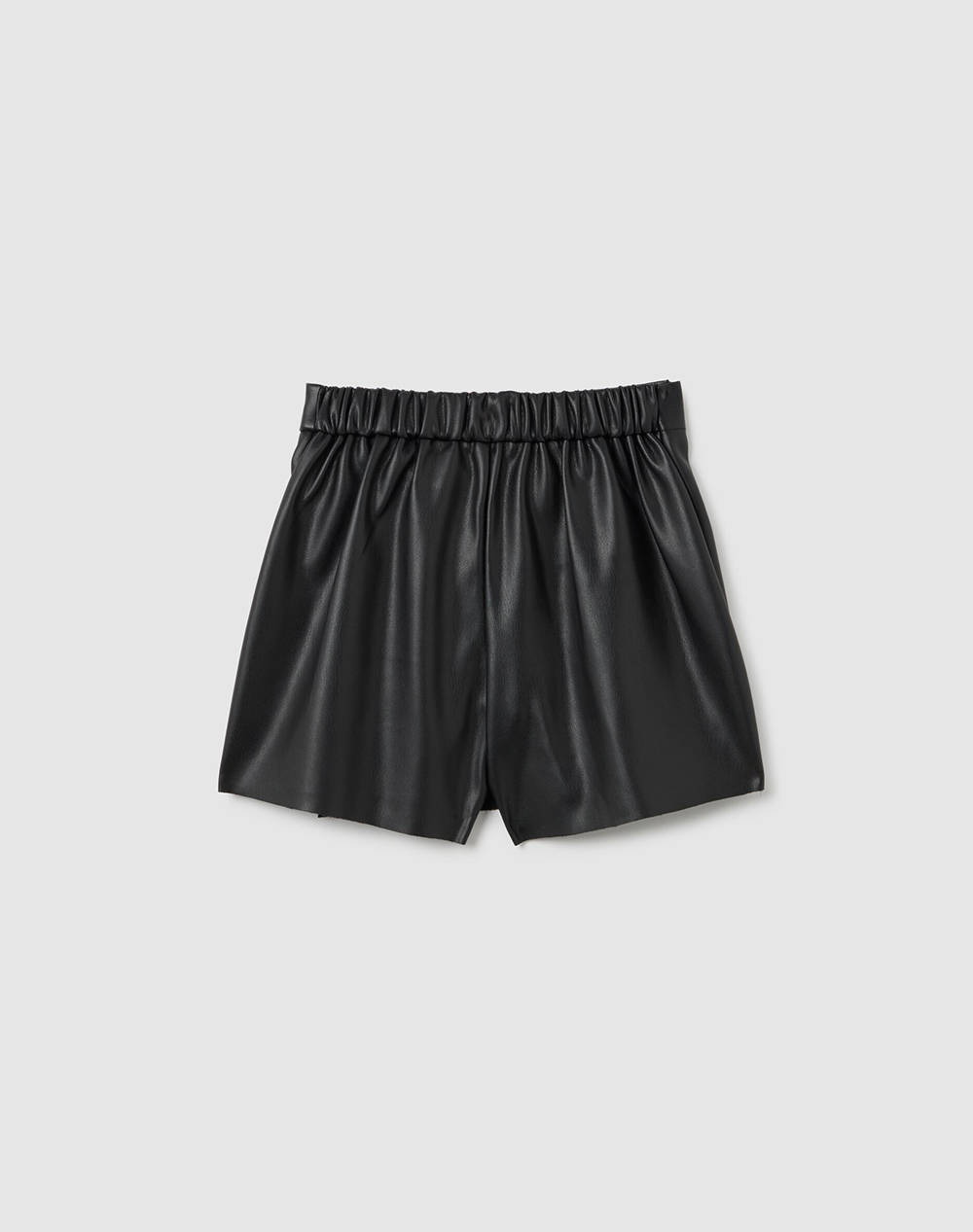 OVS FAKE LEATHER SKORT W/APP
