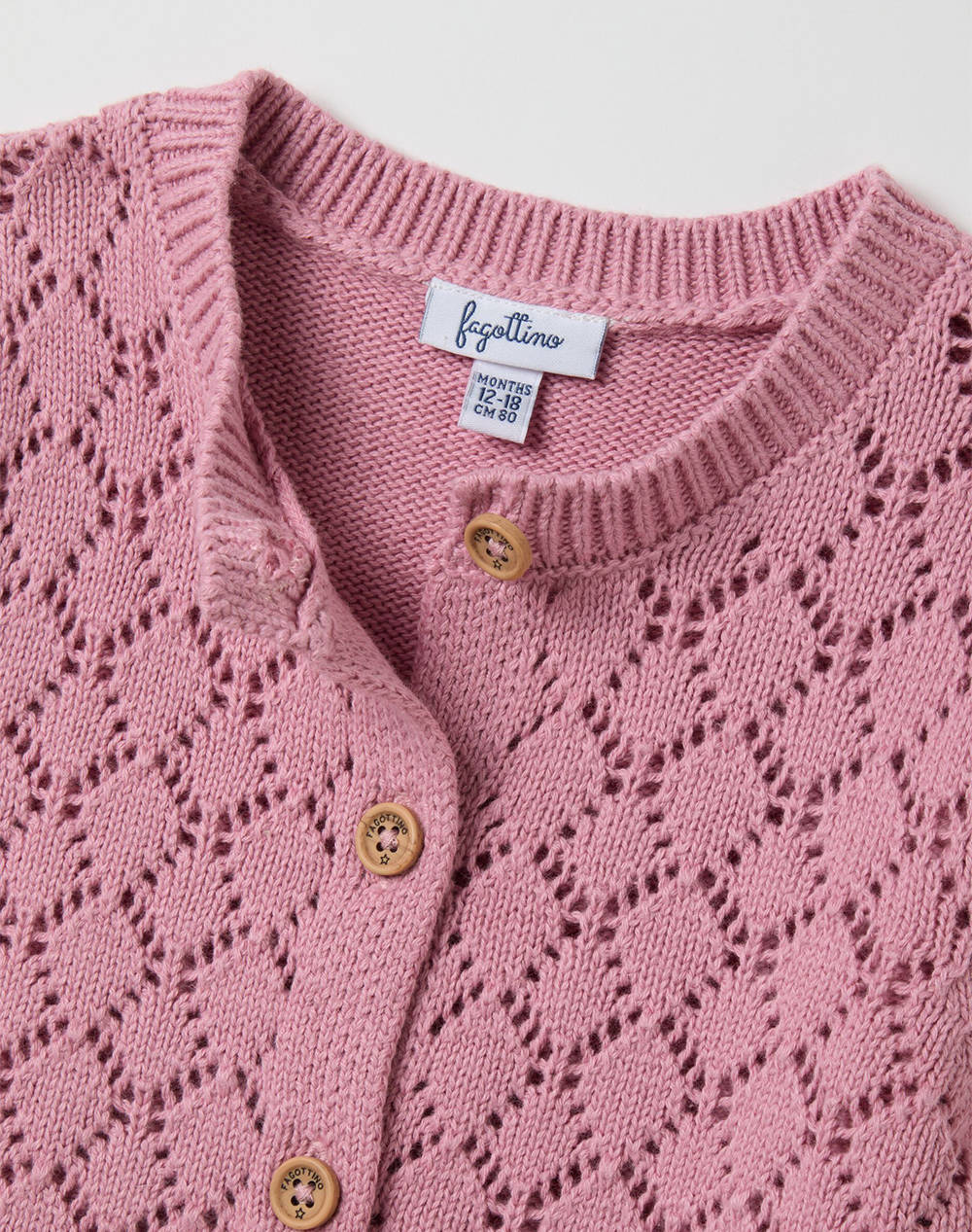 OVS CARDIGAN W/FANCY KNIT