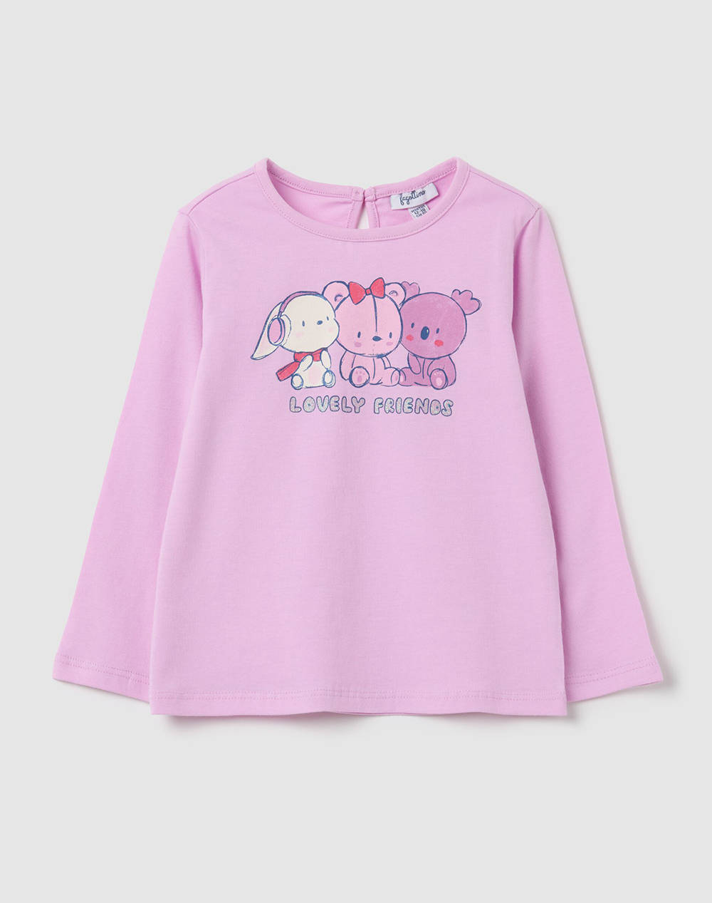 OVS TSH L/S MOD.B W/GLIT. BIO