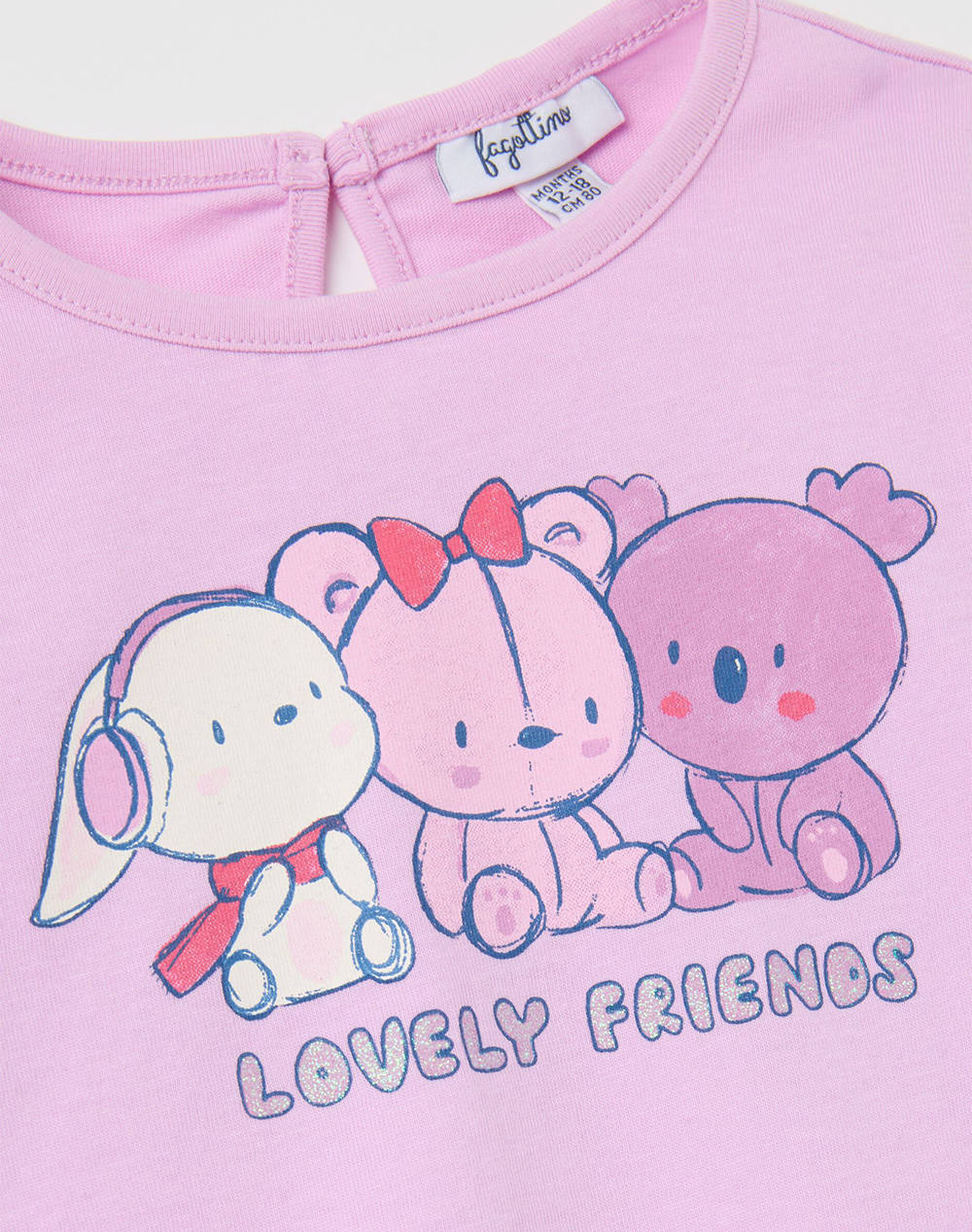 OVS TSH L/S MOD.B W/GLIT. BIO