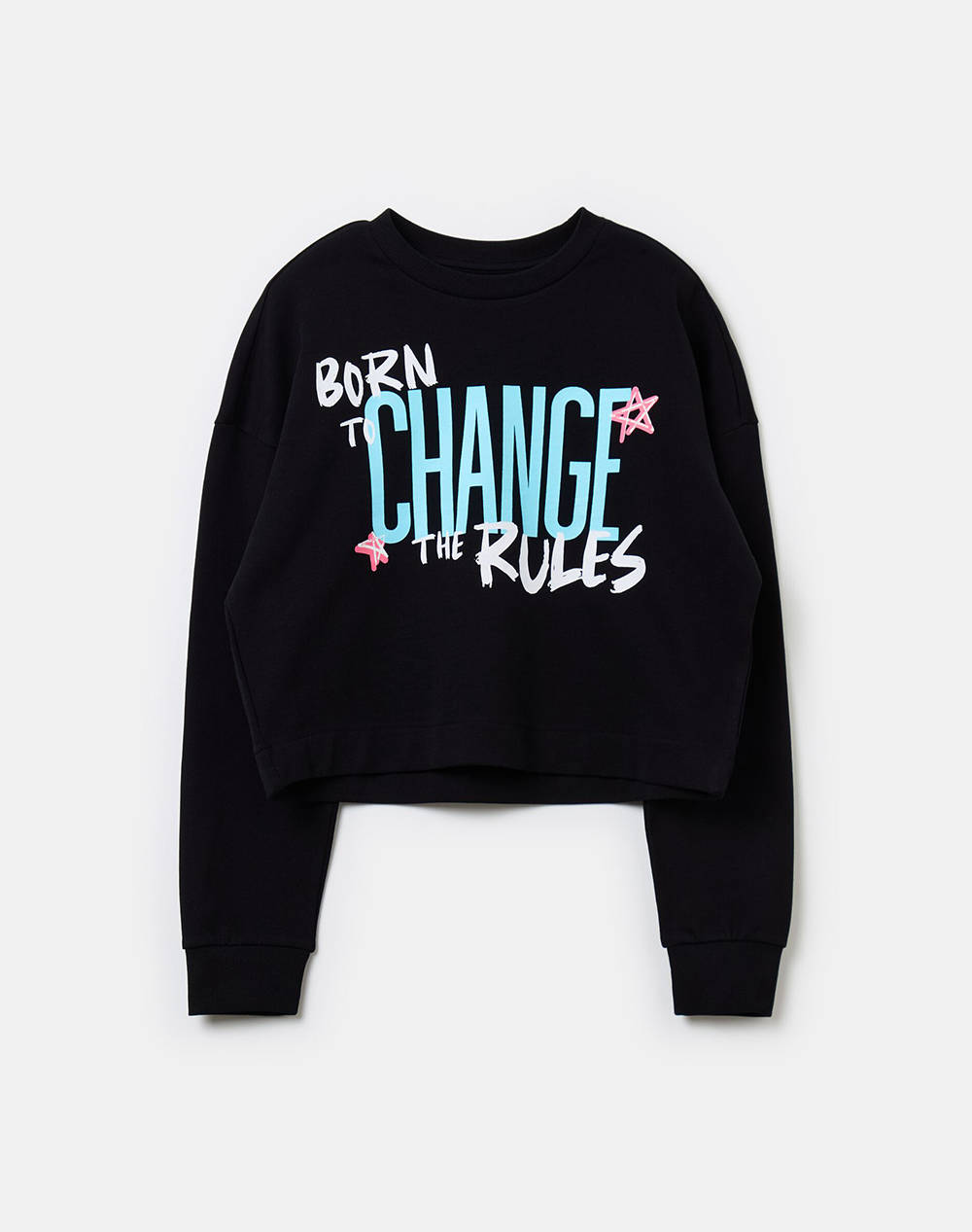 OVS SWT CROP D PRINT 5 COL