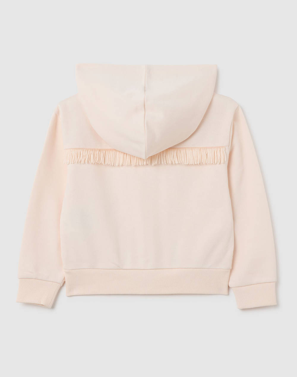OVS HOODIE FULL ZIP W/FRINGES