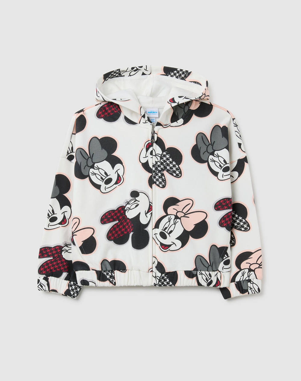 OVS HOODY FULL ZIP AOP