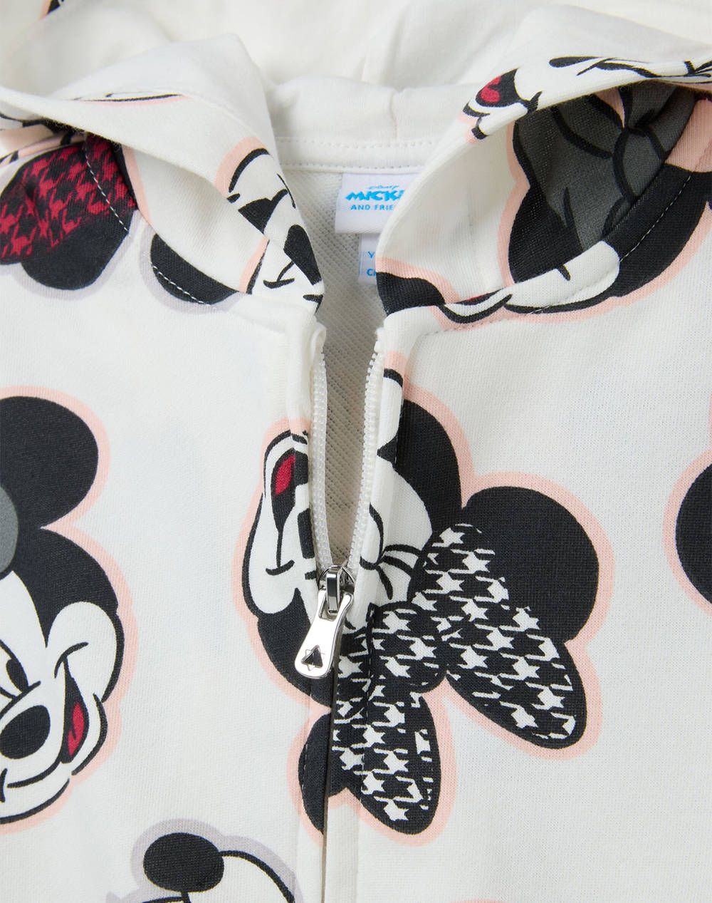 OVS HOODY FULL ZIP AOP