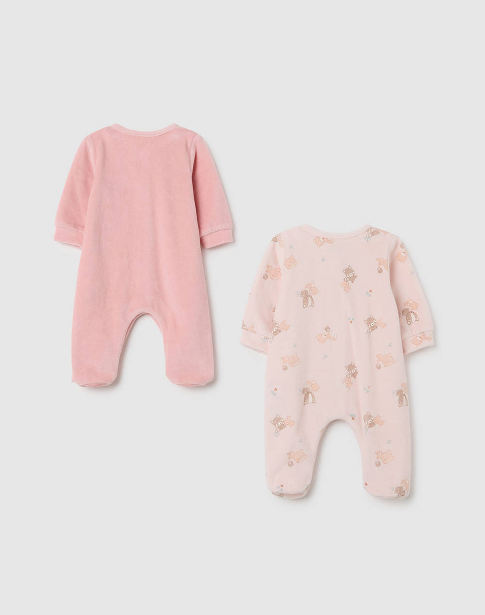 OVS PK2 ROMPER VELOUR GIRL