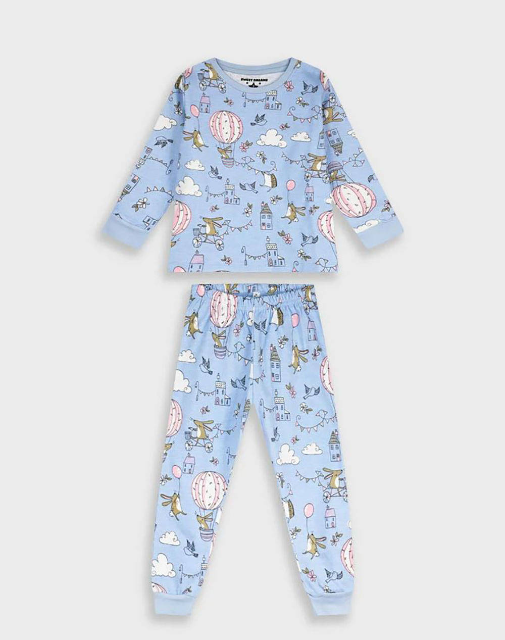 ENERGIERS ПИЖАМА ЗА МОМИЧЕ^100%ПАМУК