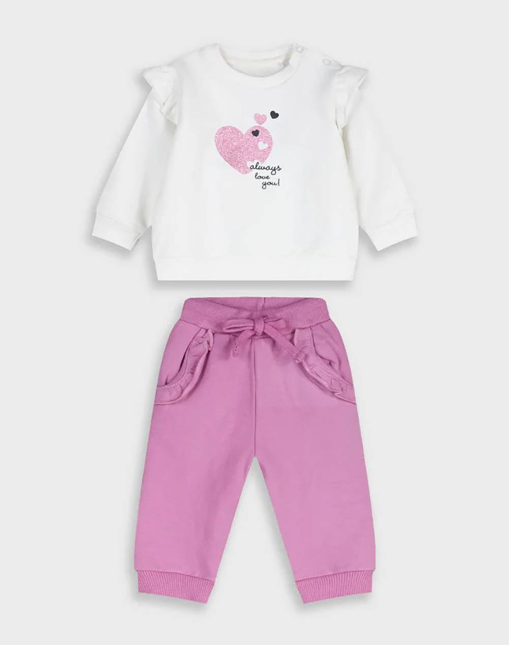 ENERGIERS Бебешки комплект (блуза, панталон)