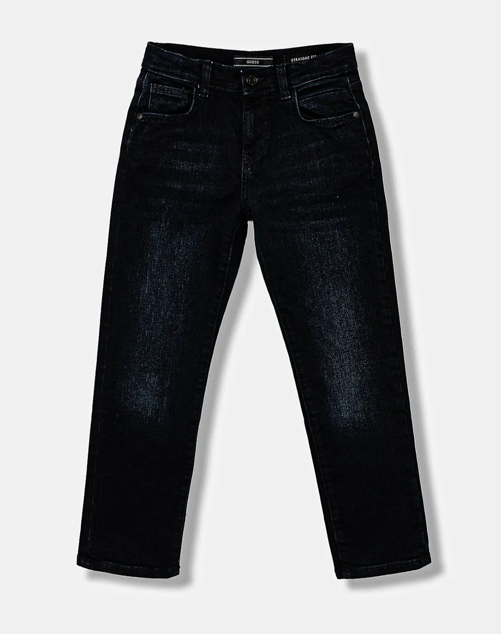 GUESS BLUE BLACK STRAIGHT PANTS ДЕТСКИ ПАНТАЛОН BOY