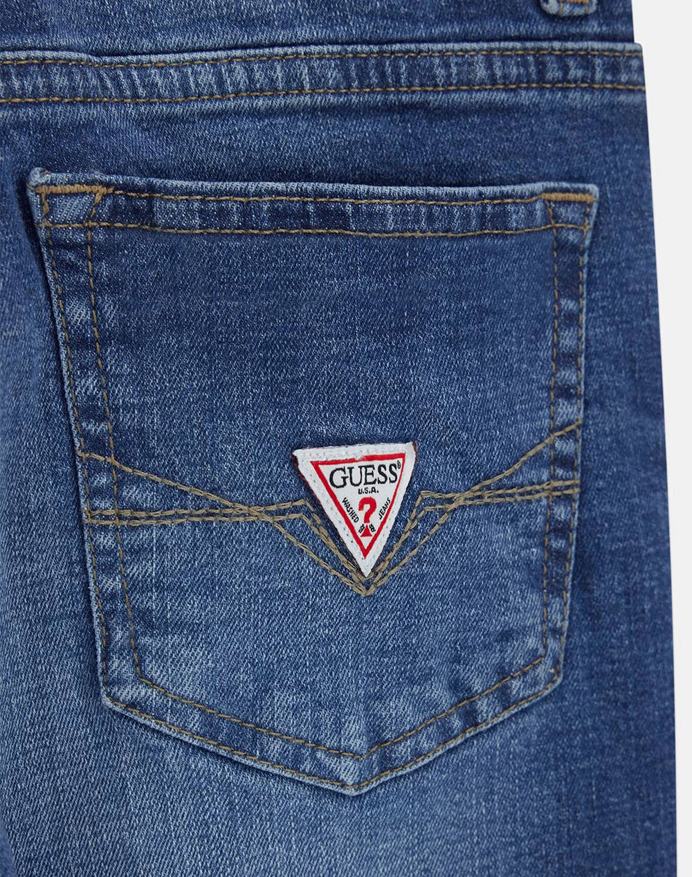 GUESS DENIM SLIM FIT PANTS ДЕТСКИ ПАНТАЛОНИ BOY