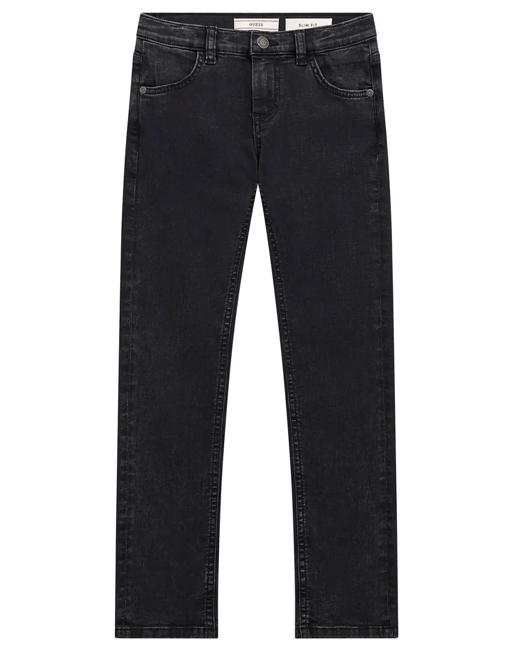 GUESS SLIM BLACKSTRETCH DENIM PANTS CHILDRENS PANTS BOY