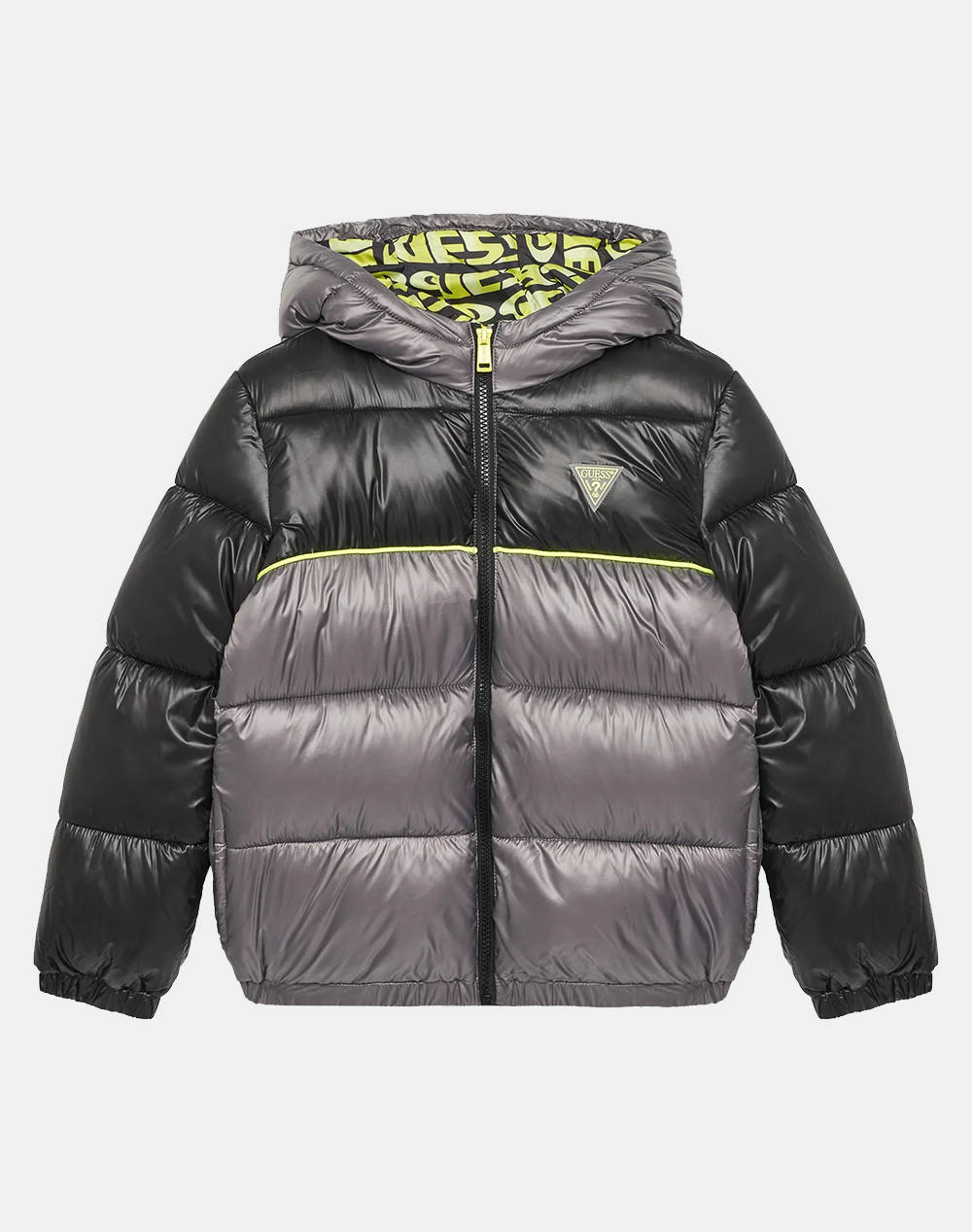 GUESS PADDED HOODED LS JACKET W/ZIP JACKET CHILDREN BOY