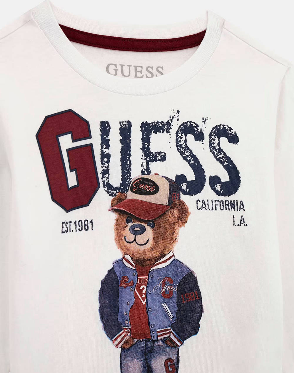 GUESS LS T-SHIRT BLOUSE CHILDREN BOY