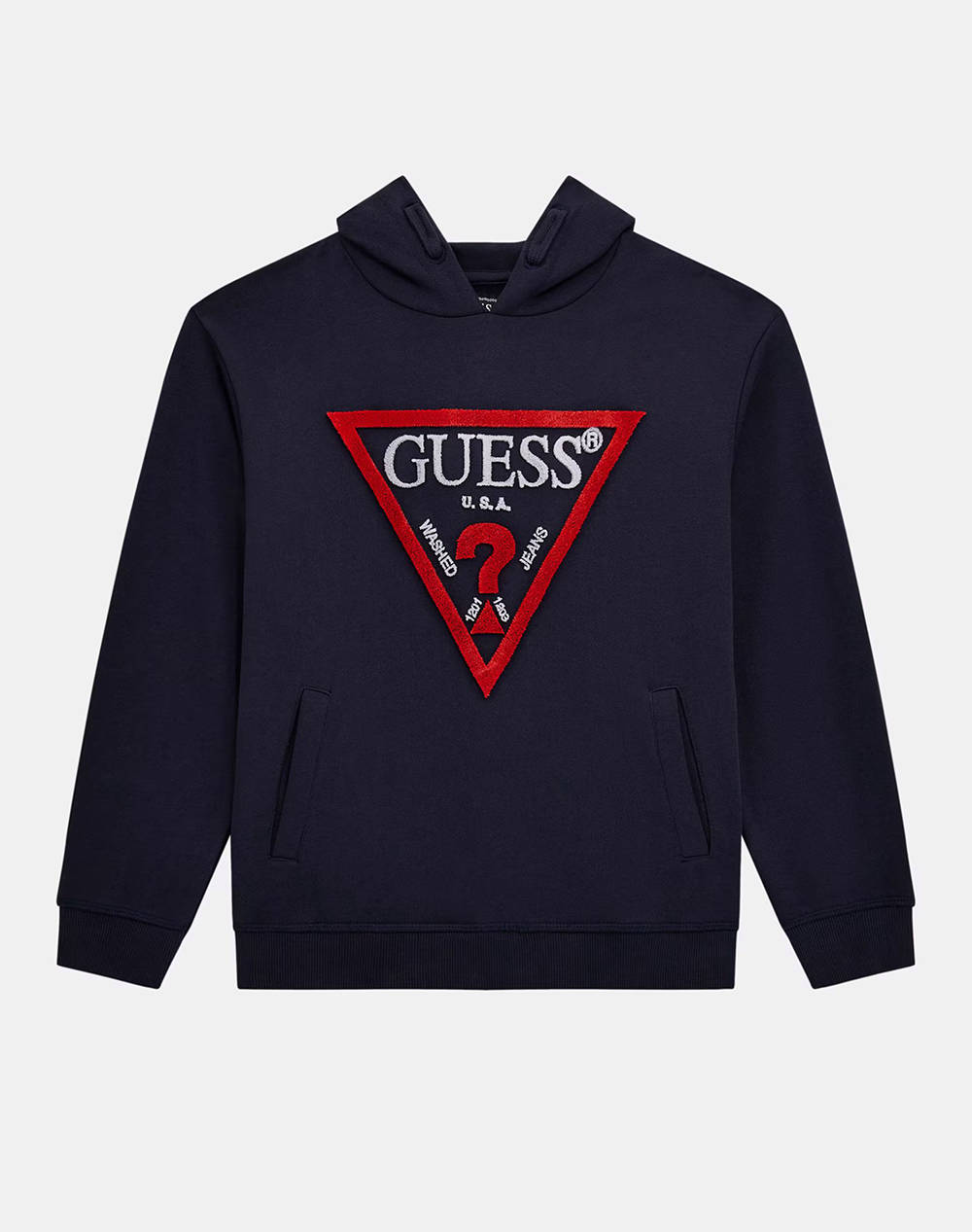 GUESS HOODED LS ACTIVE TOP - MID ORG. CO FRENCH TERRY 340 СУИТШЪРТ CHILDREN BOY