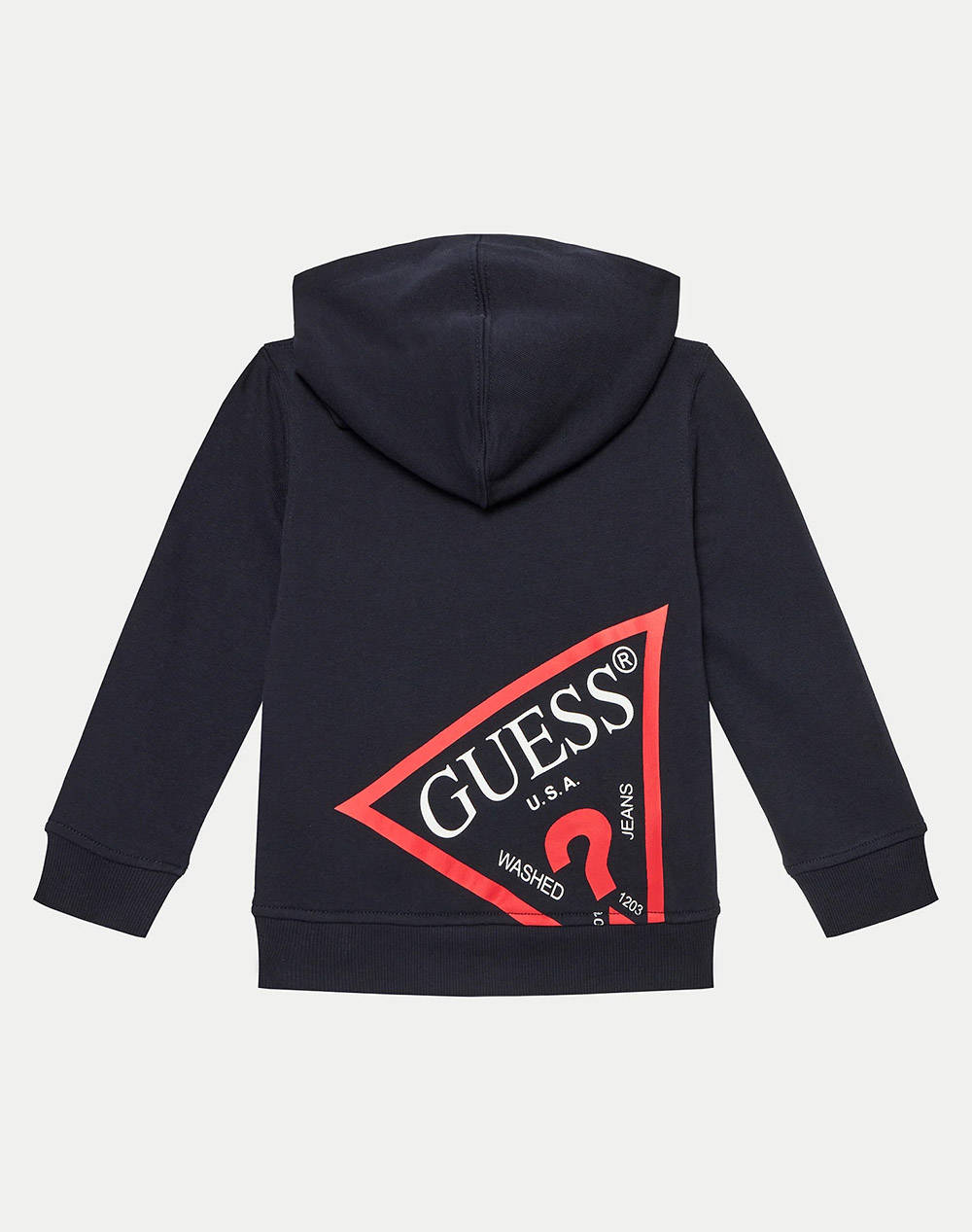 GUESS ZIP UP HOODED ACTIVE TOP СУИТШЪРТ CHILDREN BOY