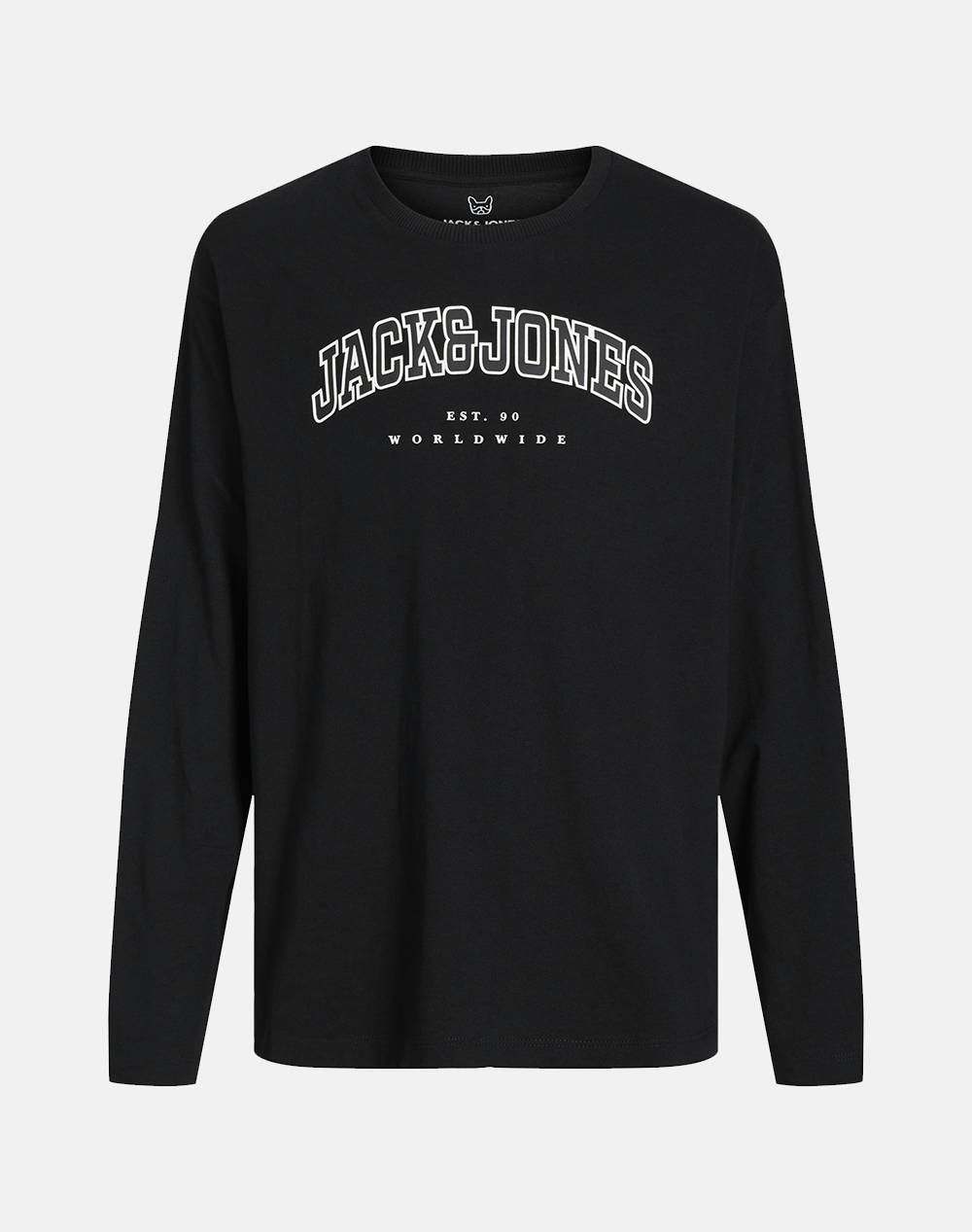 JACK&JONES JJECALEB VARSITY TEE LS O-NECK SN JNR
