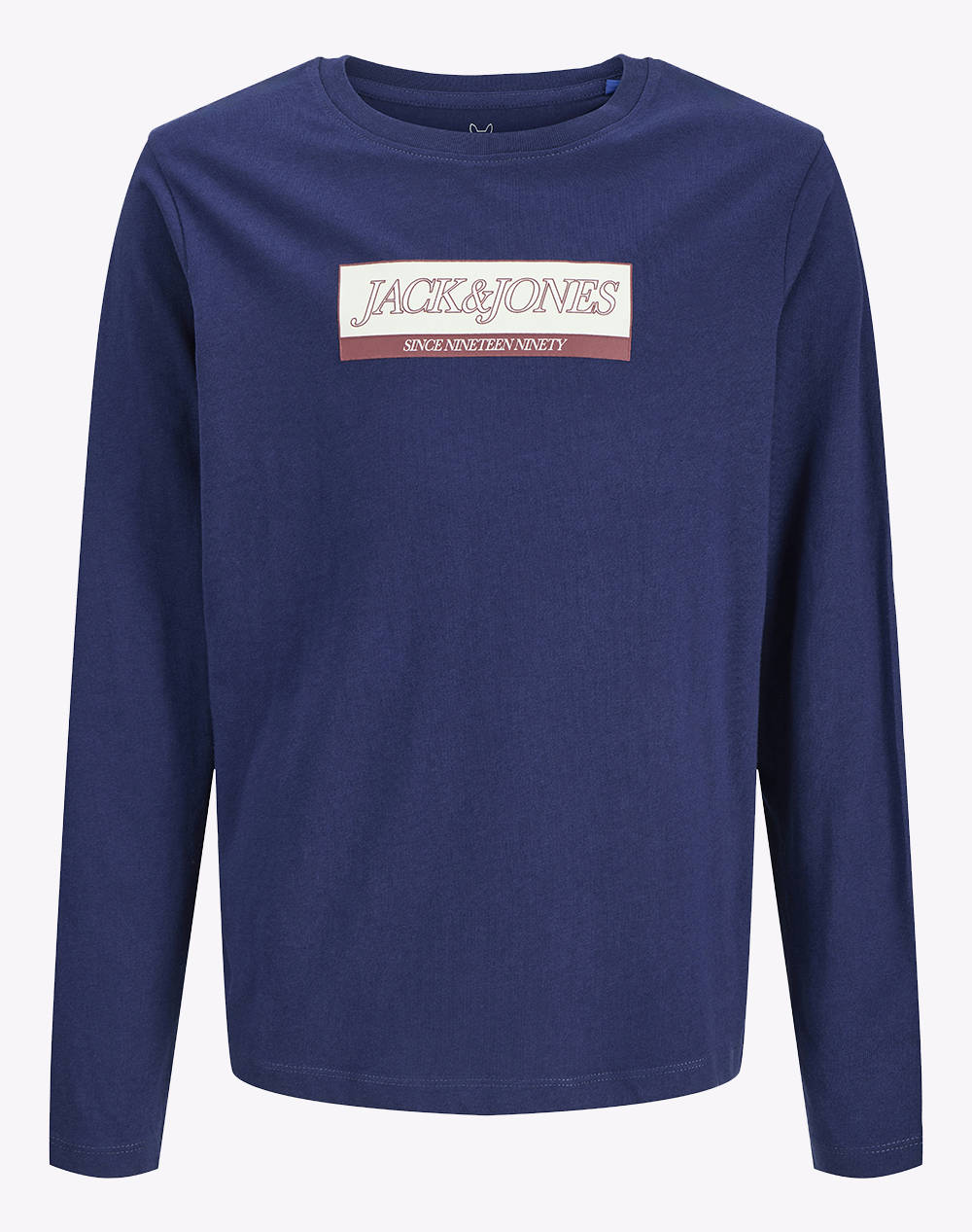 JACK&JONES JORINWOOD BLOCK BRANDING TEE LS CN JNR
