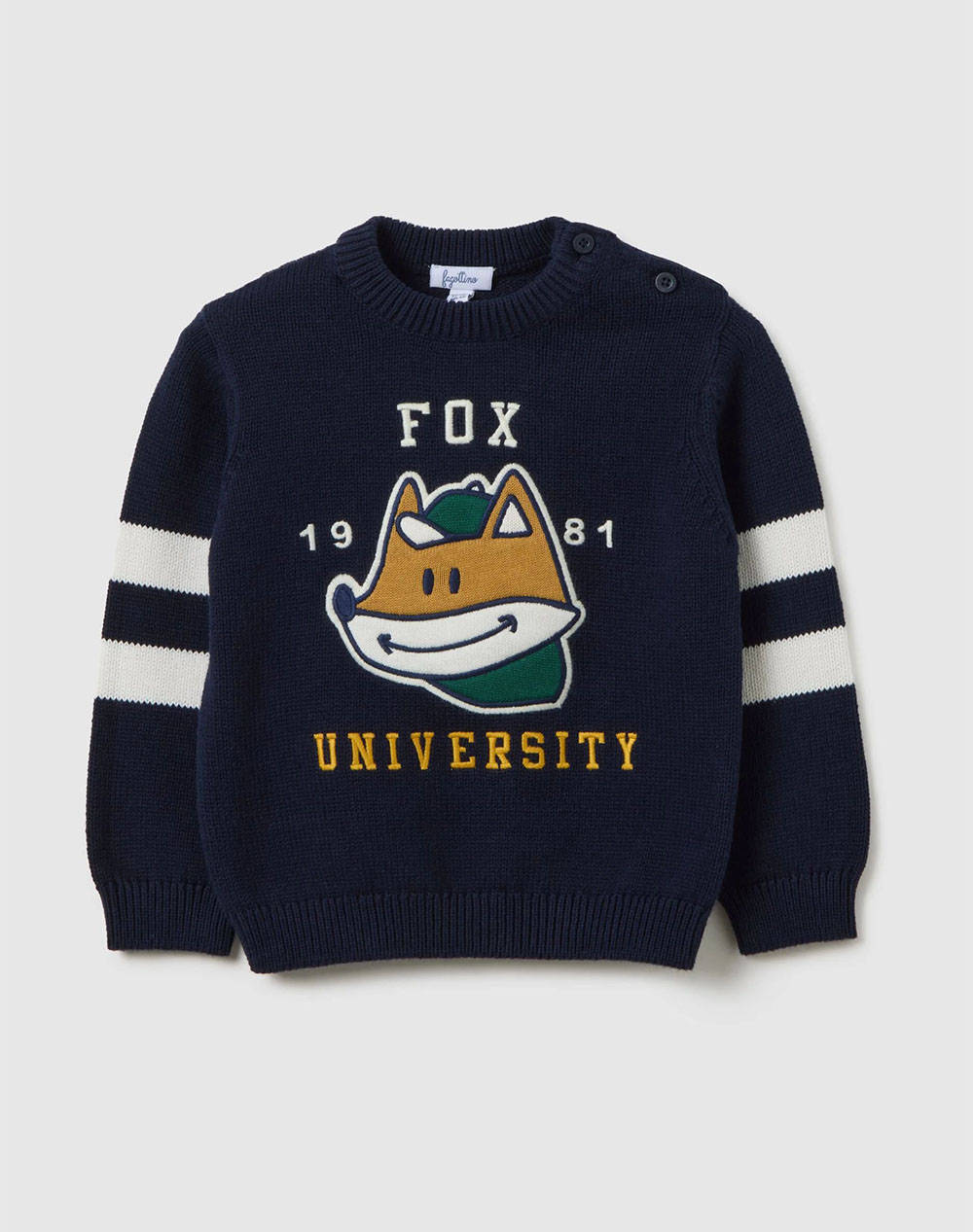 OVS JUMPER WITH FOX APPLIC.