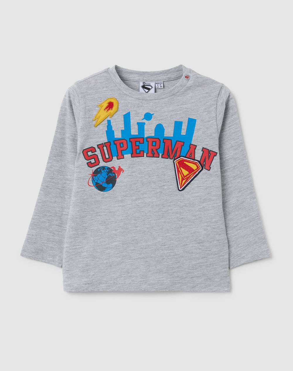 OVS LS TSHIRT SUPERMAN