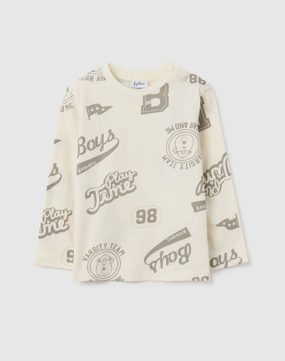 OVS TSHIRT LS AOP MOD C