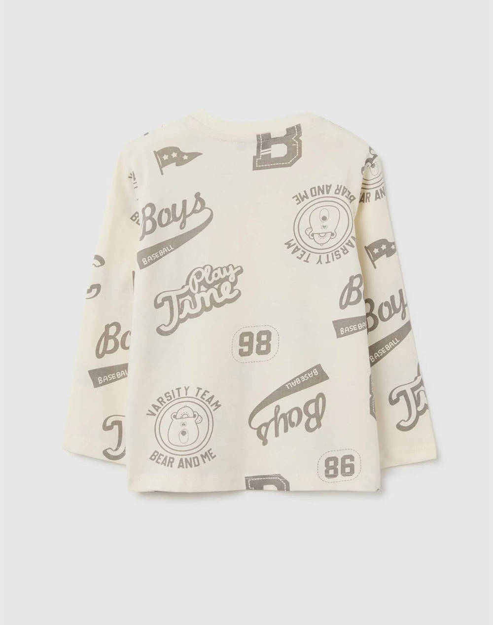 OVS TSHIRT LS AOP MOD C