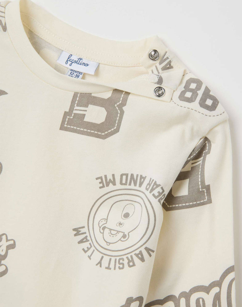 OVS TSHIRT LS AOP MOD C