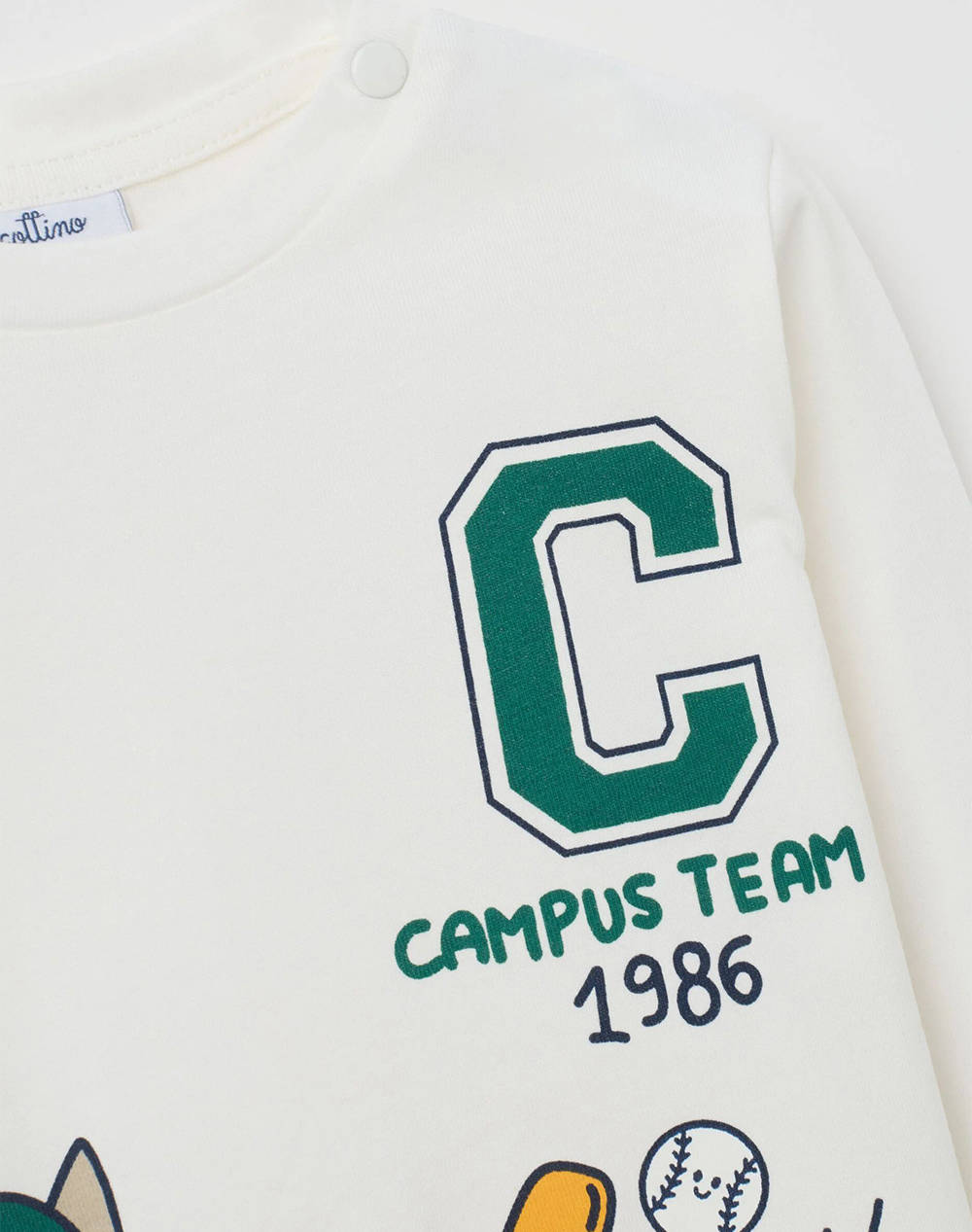 OVS TSHIRT LS W-PRINT MOD C